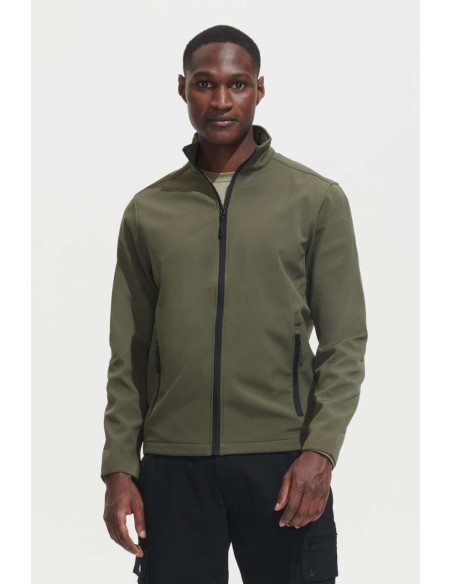 SOL-01195-Mens Softshell Zip Jacket Race 2